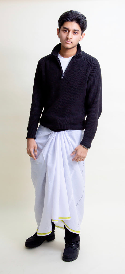 White Lungi